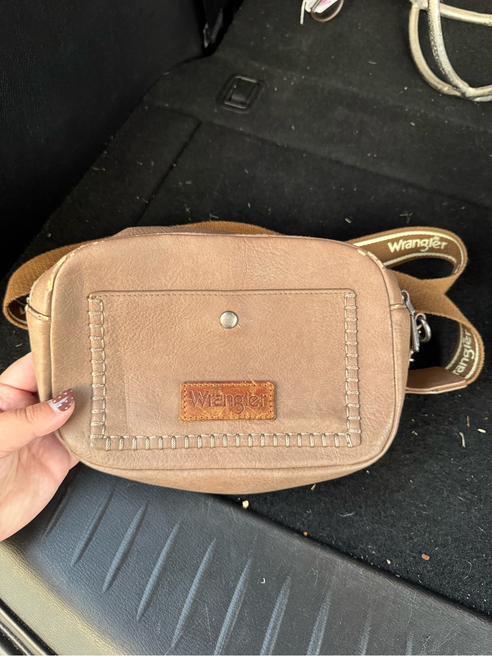 Wrangler Brown Crossbody Bag